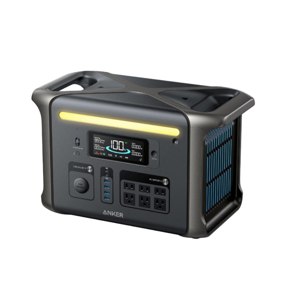 A1772111 Anker SOLIX F1500 1800W LiFePO4 Portable Power Station | 1536Wh | 3000+ cycles | Outdoor Power | Home Backup