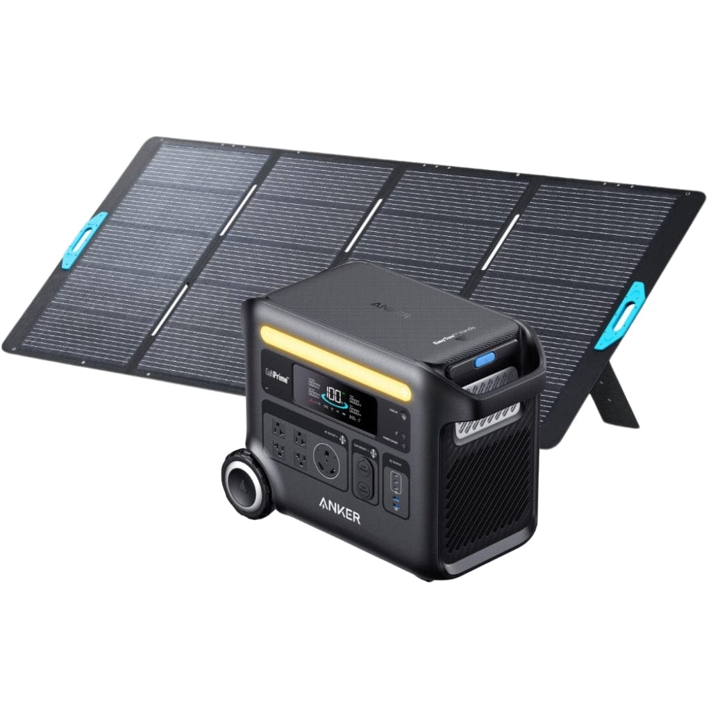 A1781111 Anker SOLIX F2600 2400W LiFePO4 Portable Power Station [Build Your Custom Bundle] | 2560Wh–5120Wh | 200W / 400W Solar Panel | Portable Solar Generator