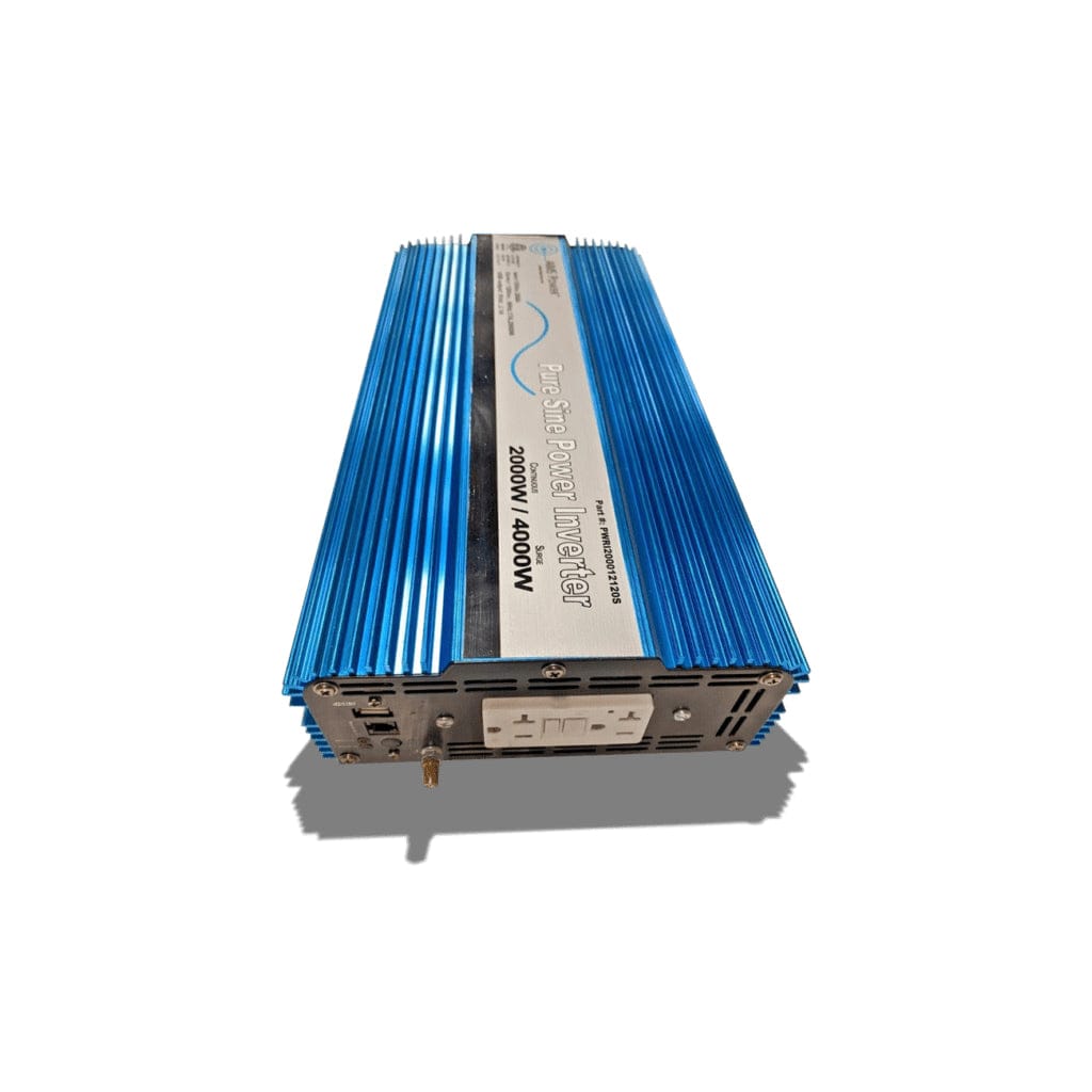 INV006 Big Battery AIMS Power 2000 Watt Pure Sine Wave Inverter | 120 Volts | ETL Listed | Camper Inverter