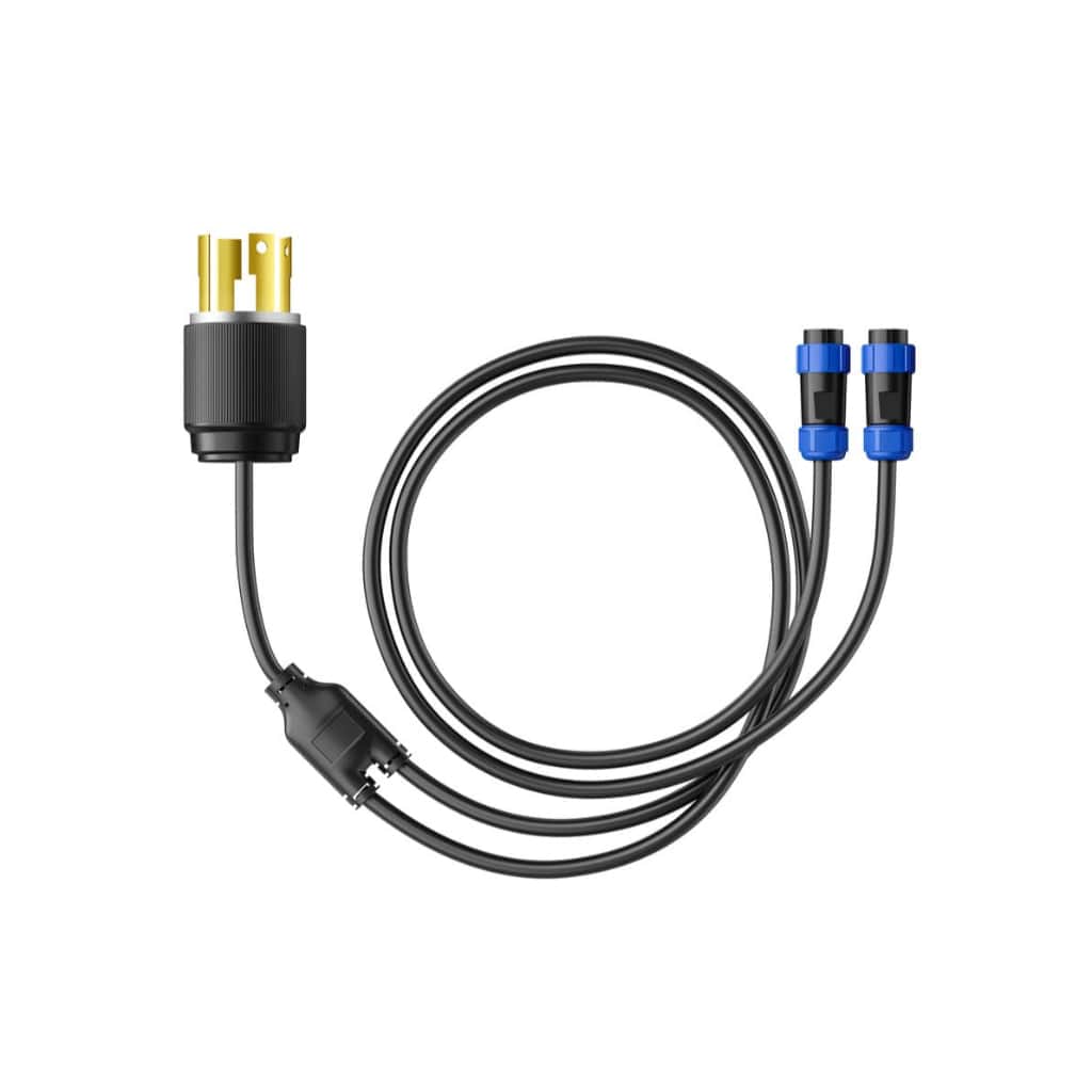 A-FPC-C30A-UN-LNO-EP500P Bluetti 30A AC Charging Cable For Split-Phase | Charging Wire