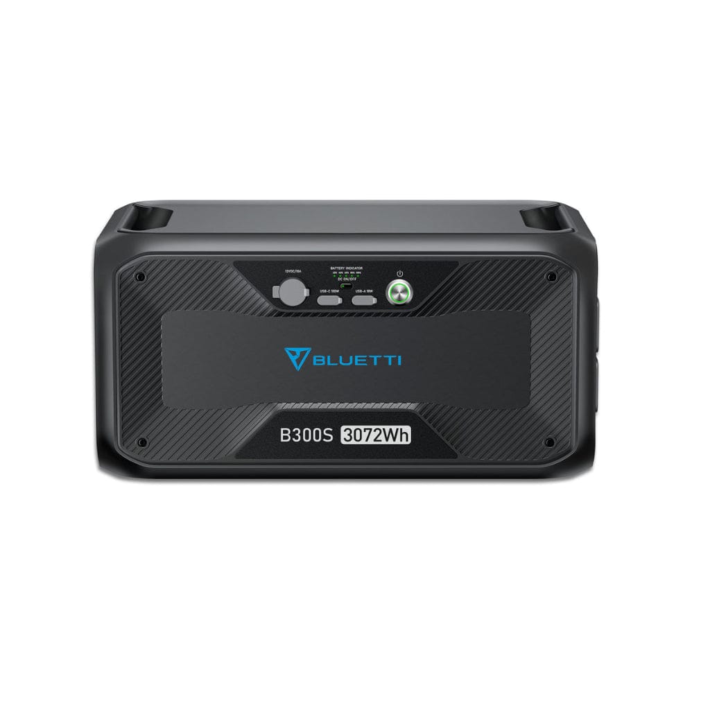 B300S-UN-GY-BL Bluetti B300S LiFePO4 Expansion Battery | 3072Wh | 3500 Cycle | Flexible Charging