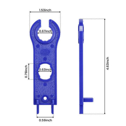 IRV015-B021 BougeRV 1 Pair Solar Connector Tool Assembly Spanners | MC4 Disconnect Tool