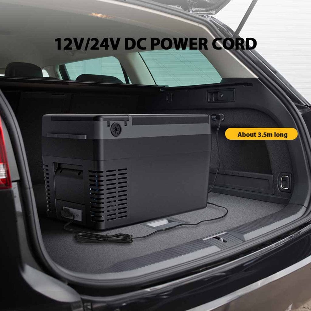 BougeRV 12V/24V DC Power Cord for Car Freezer Portable Refrigerator ...