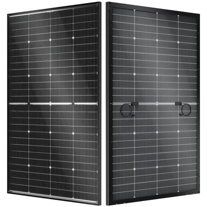 ISE237 BougeRV 16BB N-Type 200 Watt Bifacial Solar Panel | CE & ETL Certified | Off Grid Solar Panel