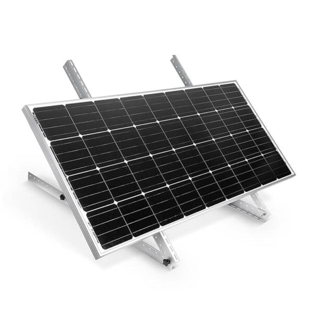 ISE074 BougeRV 41" Adjustable Solar Panel Tilt Mount Brackets | Solar Mounting Rails