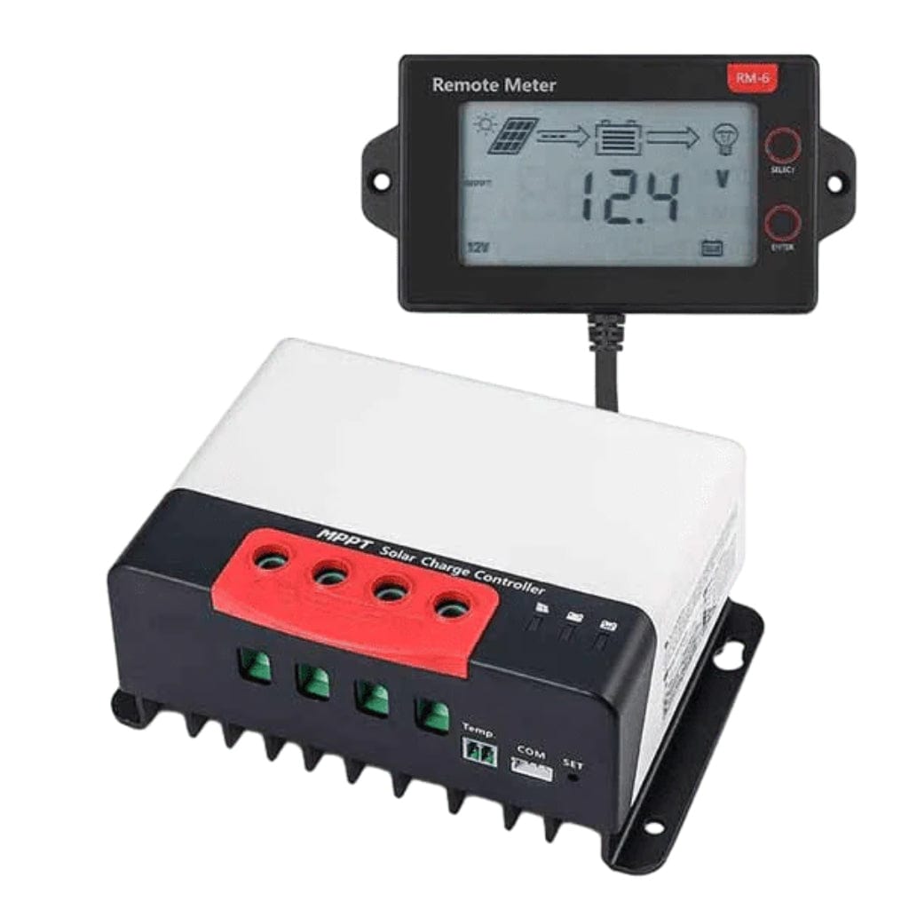 ISE059 BougeRV MPPT Solar Charge Controller 40 Amp 12V/24V | IP32 Rated | LCD Display