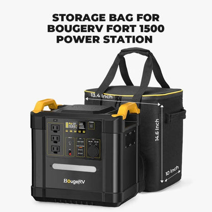 ISE169 BougeRV Portable Carrying Bag for Fort 1500 Power Station | Power Station Bag | Tear Resistant