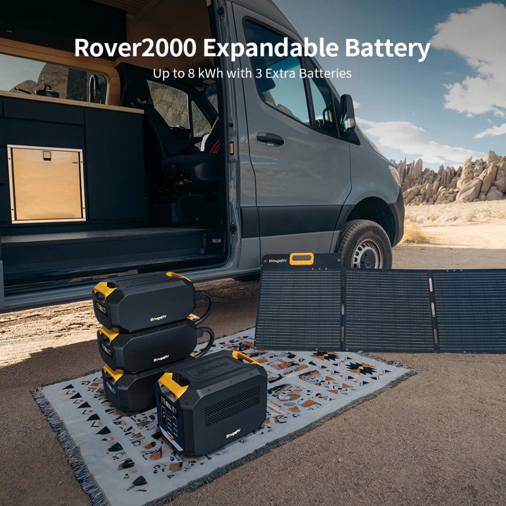 ISE202 BougeRV Rover2000 Semi Solid Extra Battery | 2008Wh | 62Ah | 32.4 Volts | 3,000+ Cycles