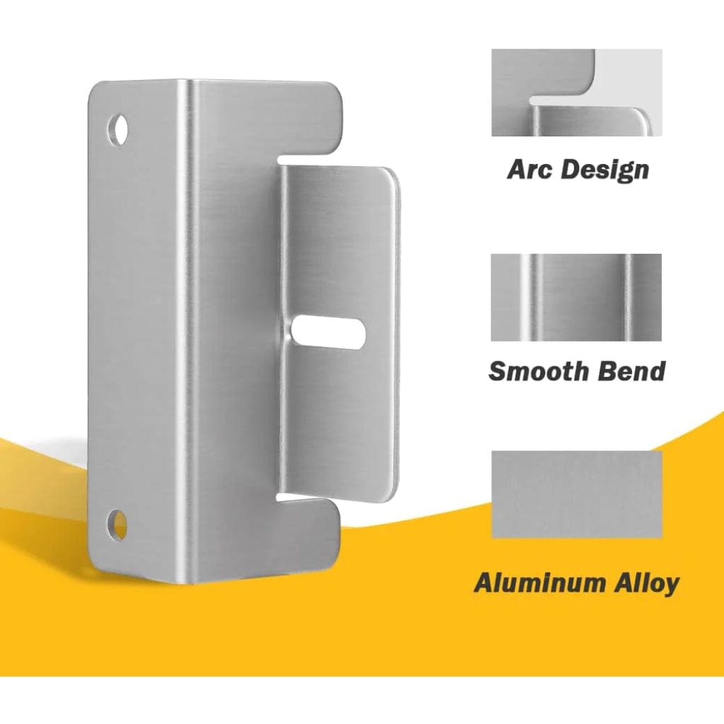 BougeRV Solar Panel Mounting Z Bracket Mount Kits (1 Set or 4 Sets) | Mounting Feet | Aluminum Alloy