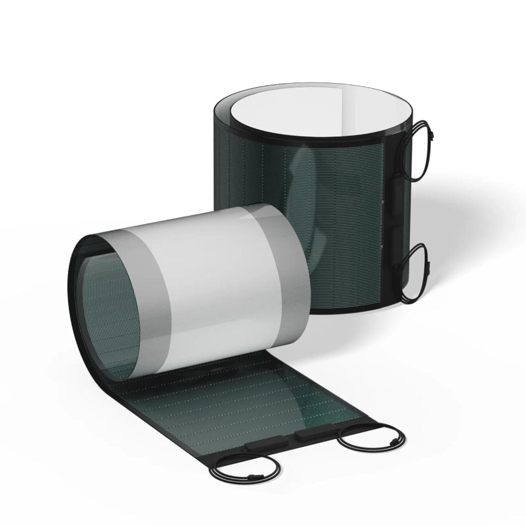 BougeRV Yuma 100W CIGS Thin-Film Flexible Solar Panel with Tape ...
