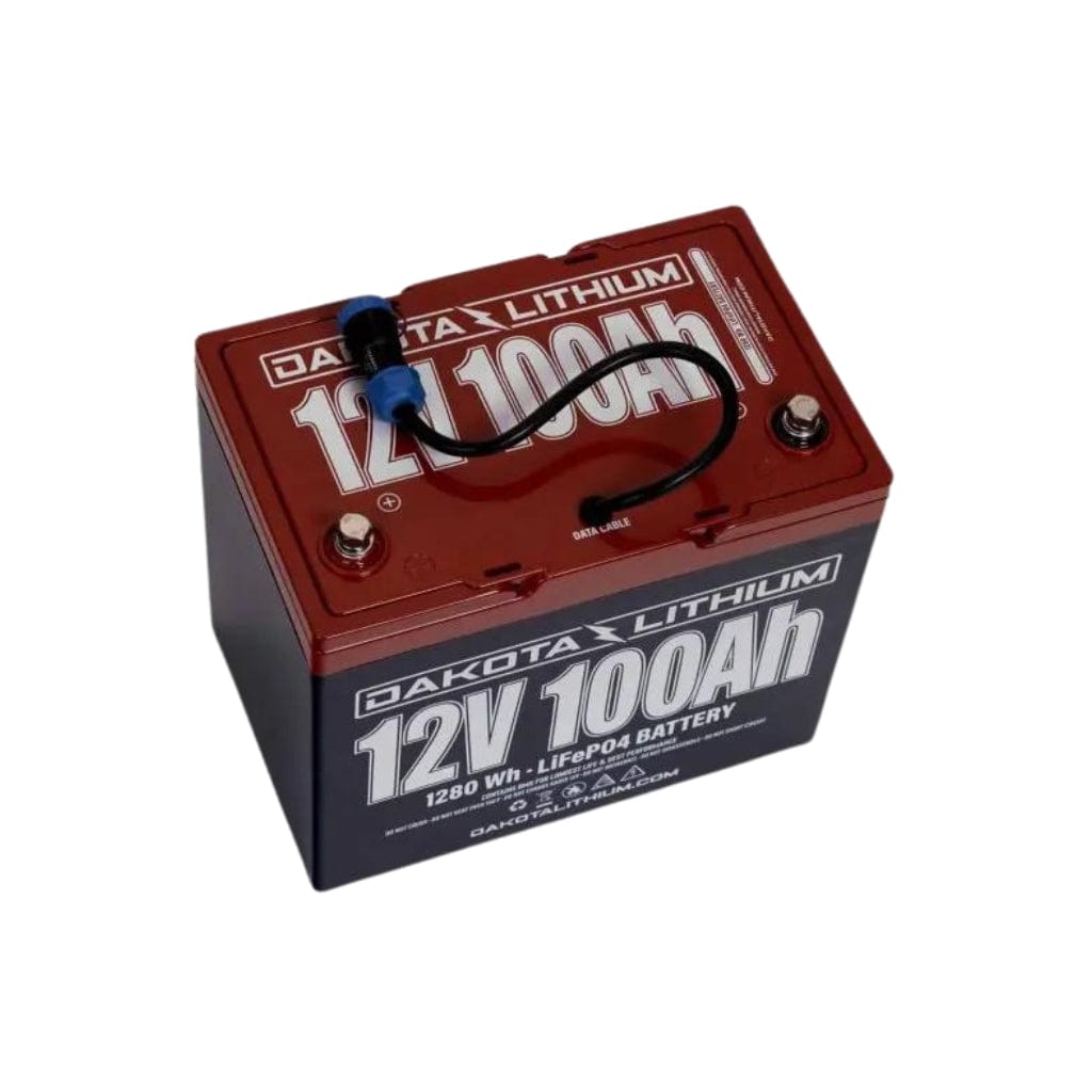 Dakota Lithium 12V 100Ah CAN Bus Compatible LiFePO4 Battery 1280Wh dakota-lithium-12v-100ah-can-bus-compatible-lifepo4-battery-1280wh