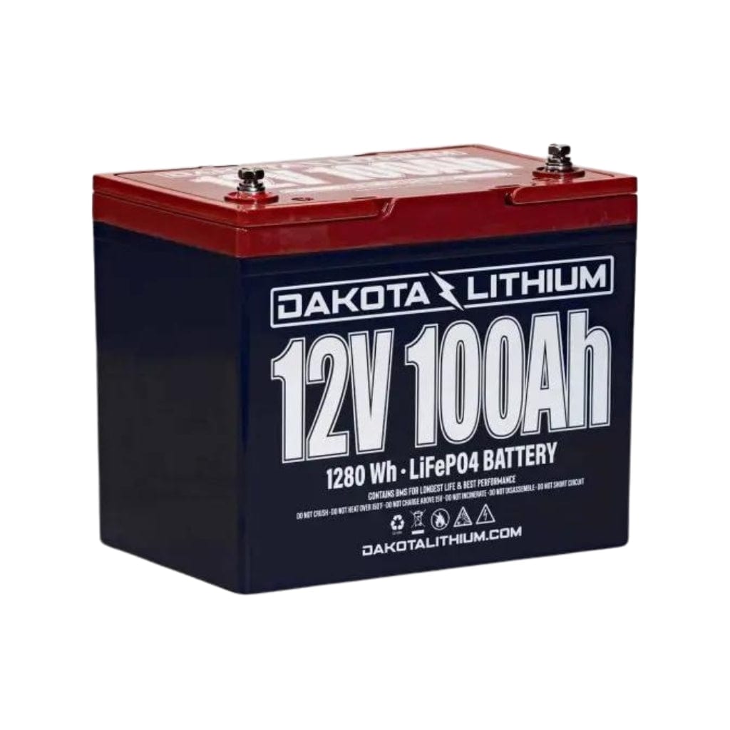 Dakota Lithium 12V 100Ah LiFePO4 Battery | 1280Wh | 5,000 Cycles ...