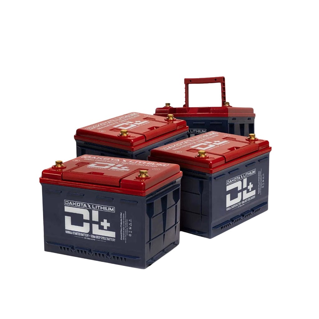 Dakota Lithium 48V 60Ah / 135Ah LiFePO4 Golf Cart Battery Set | 5,000 Cycles | Dual Purpose Battery | BMS