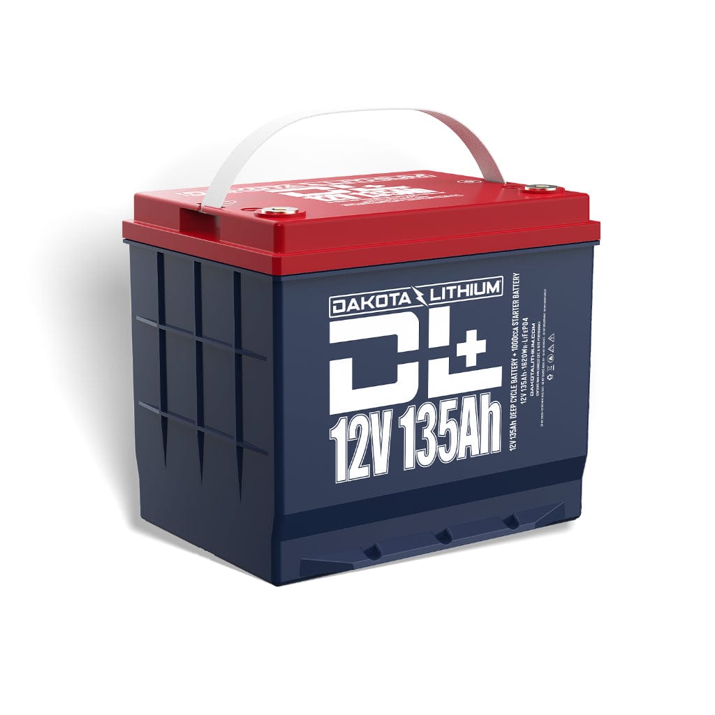 Dakota Lithium DL+ 12V 135Ah LiFePO4 Dual Purpose Battery | 1620Wh | 2,500 Cycles | IP67 Rated