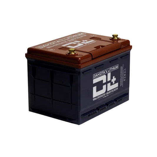 PID12V60AHPLUS Dakota Lithium DL+ 12V 60Ah LiFePO4 Dual Purpose Battery | 2,000 Cycles | 720Wh | UL1642 Certified