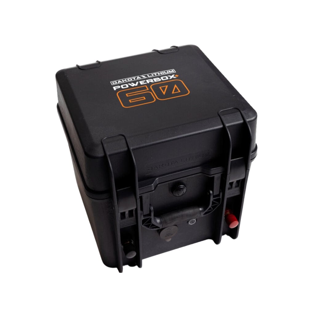 PIDPOWERBOX60 Dakota Lithium Powerbox+ 12V 60Ah Portable Power Station | 7200Wh | 2,000 Cycles | IP67 Rated | UL1642 Certified