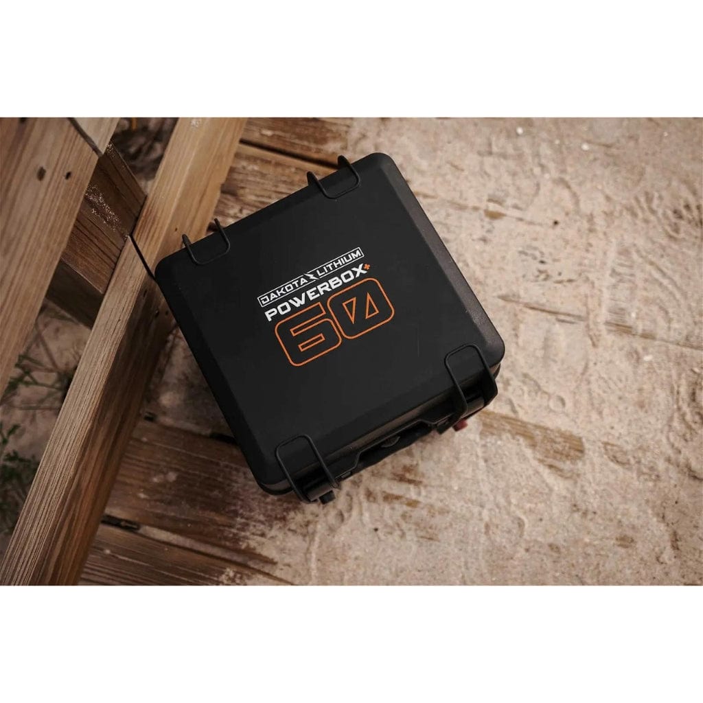 PIDPOWERBOX60 Dakota Lithium Powerbox+ 12V 60Ah Portable Power Station | 7200Wh | 2,000 Cycles | IP67 Rated | UL1642 Certified