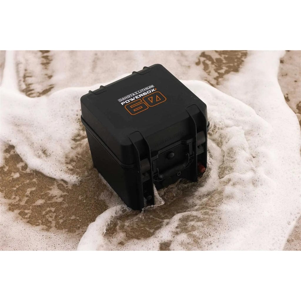 PIDPOWERBOX60 Dakota Lithium Powerbox+ 12V 60Ah Portable Power Station | 7200Wh | 2,000 Cycles | IP67 Rated | UL1642 Certified