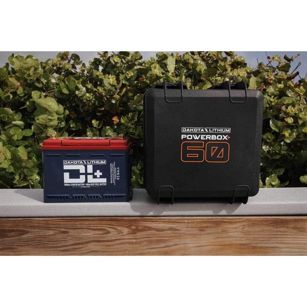 PIDPOWERBOX60 Dakota Lithium Powerbox+ 12V 60Ah Portable Power Station | 7200Wh | 2,000 Cycles | IP67 Rated | UL1642 Certified