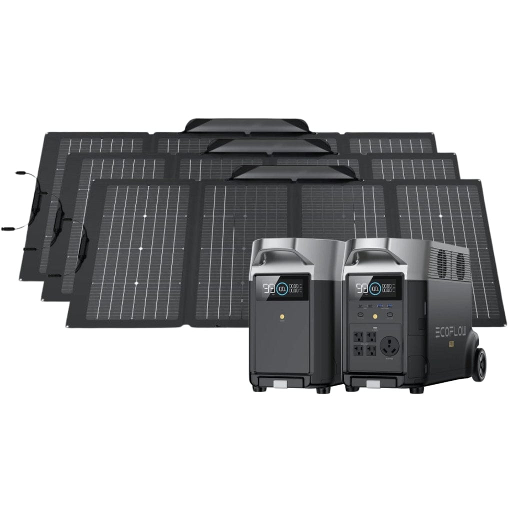 DELTAPro-1600W-US EcoFlow DELTA Pro Portable Power Station [Build Your Custom Bundle] | 3600Wh–25000Wh | 4500W | 220W–400W Solar Panel