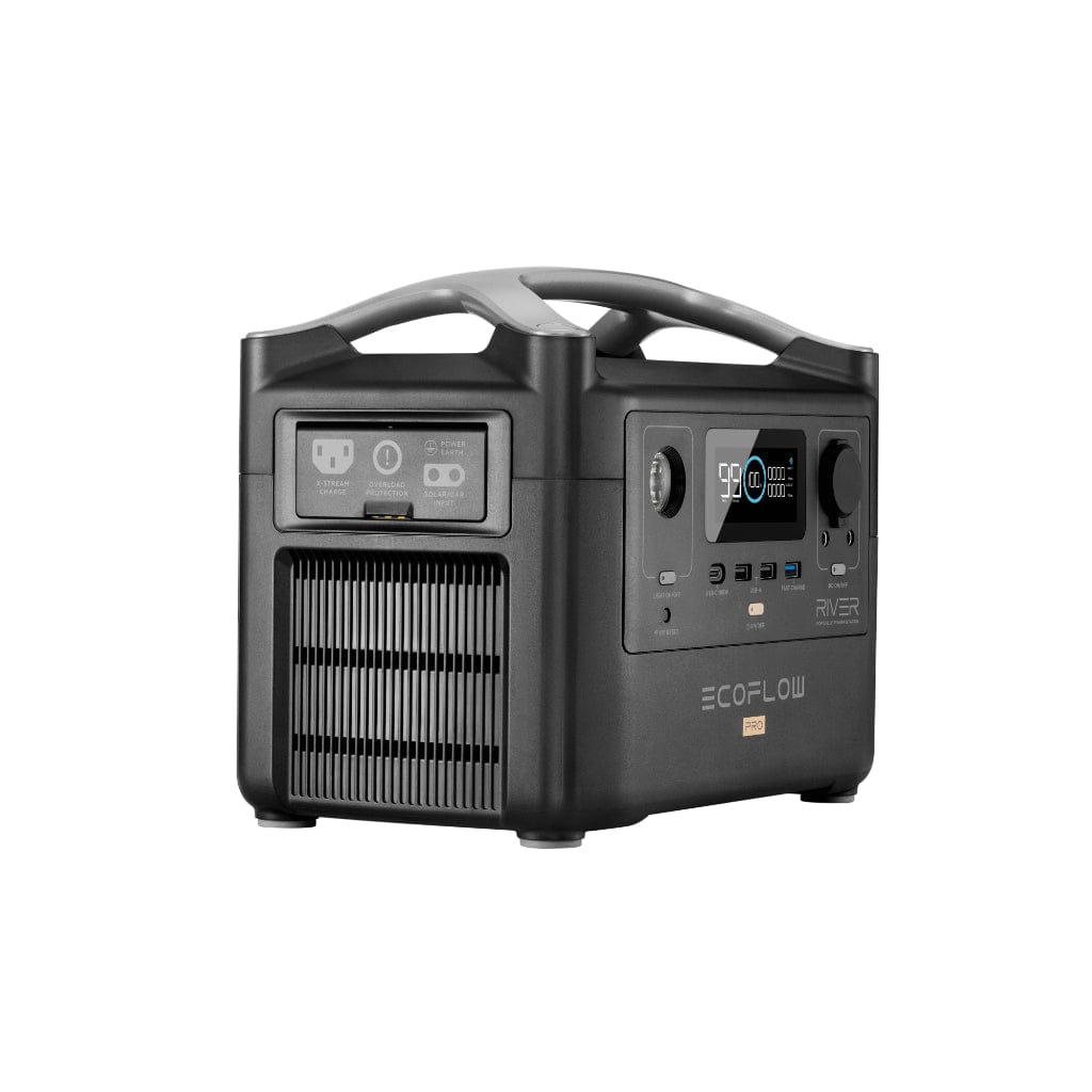 EFRIVER600PRO-AM EcoFlow RIVER Pro Portable Power Station | 720Wh | 600W | 800 Cycles | Lithium Ion