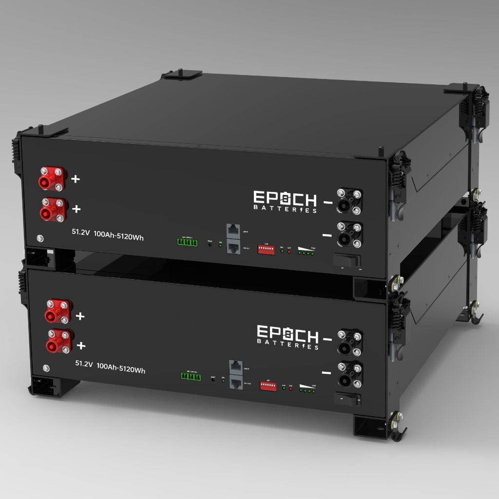 SR48100H Epoch Lithium 48V 100Ah LiFePO4 Server Rack Battery | 5.12kWh | 6000 Cycles | Deep Cycle Battery