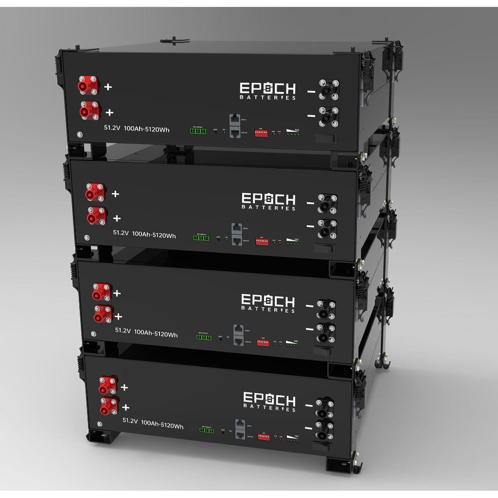 SR48100H Epoch Lithium 48V 100Ah LiFePO4 Server Rack Battery | 5.12kWh | 6000 Cycles | Deep Cycle Battery