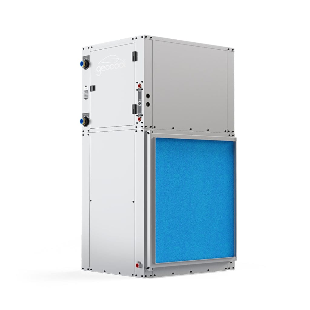 GCHPD036TGTANXR GeoCool 36K BTU Downflow Two-Stage 230V 1-Phase 60Hz CuNi Coil Right Return