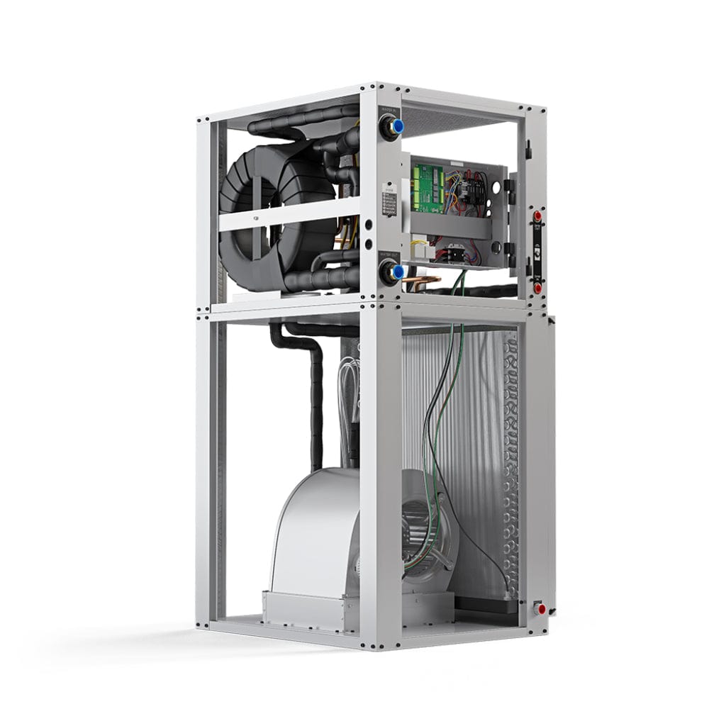 GCHPD036TGTANXR GeoCool 36K BTU Downflow Two-Stage 230V 1-Phase 60Hz CuNi Coil Right Return
