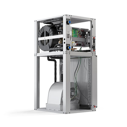 GCHPD036TGTANXR GeoCool 36K BTU Downflow Two-Stage 230V 1-Phase 60Hz CuNi Coil Right Return