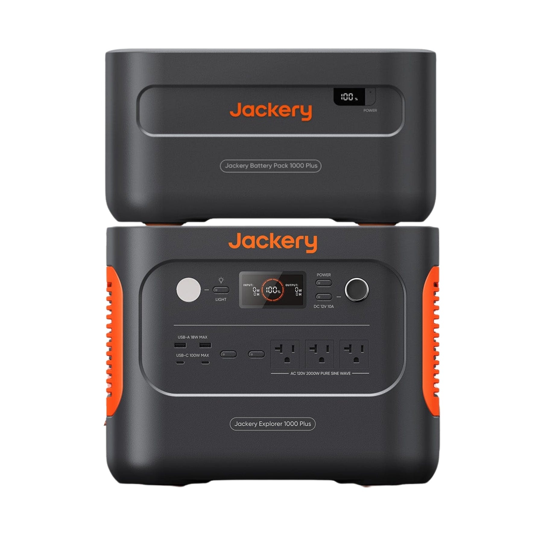 21-0001-000027Y Jackery Explorer 1000 Plus LiFePO4 Portable Power Station [Build Your Custom Bundle] | 1.264kWh-5.056kWh | 3000W | 100W-200W Solar Panel | 4000 Cycles