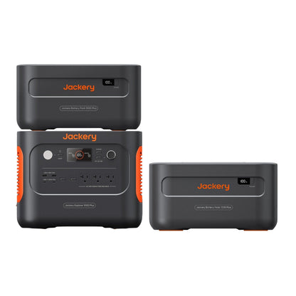 21-0001-000027Y Jackery Explorer 1000 Plus LiFePO4 Portable Power Station [Build Your Custom Bundle] | 1.264kWh-5.056kWh | 3000W | 100W-200W Solar Panel | 4000 Cycles