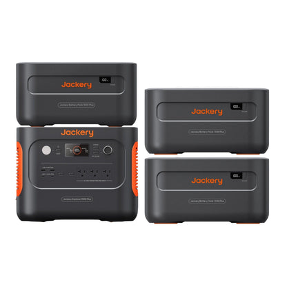 21-0001-000027Y Jackery Explorer 1000 Plus LiFePO4 Portable Power Station [Build Your Custom Bundle] | 1.264kWh-5.056kWh | 3000W | 100W-200W Solar Panel | 4000 Cycles