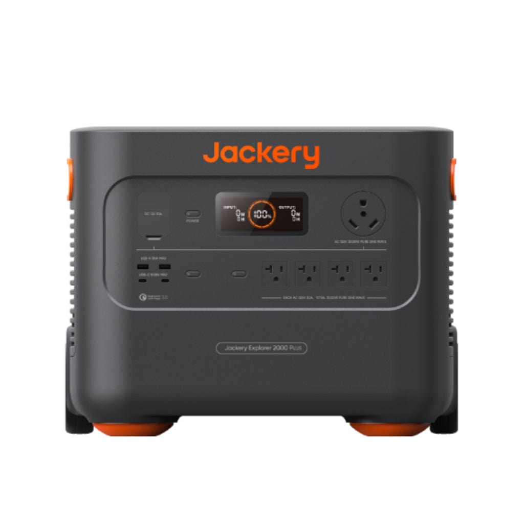 21-0001-000036 Jackery Explorer 2000 Plus LiFePO4 Portable Power Station | 3000W | 2042.8Wh | 4000 Cycles | Solar Generator