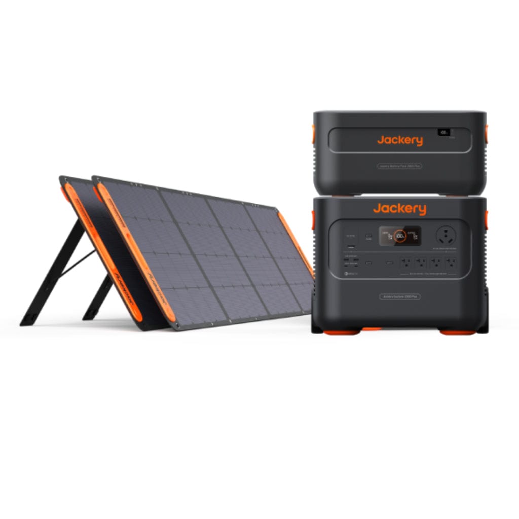 21-0001-000036 Jackery Explorer 2000 Plus LiFePO4 Portable Power Station [Build Your Custom Bundle] | 3000W-6000W | Expansion Battery Pack | SolarSaga 100W-200W Solar Panel | Home Power Backup