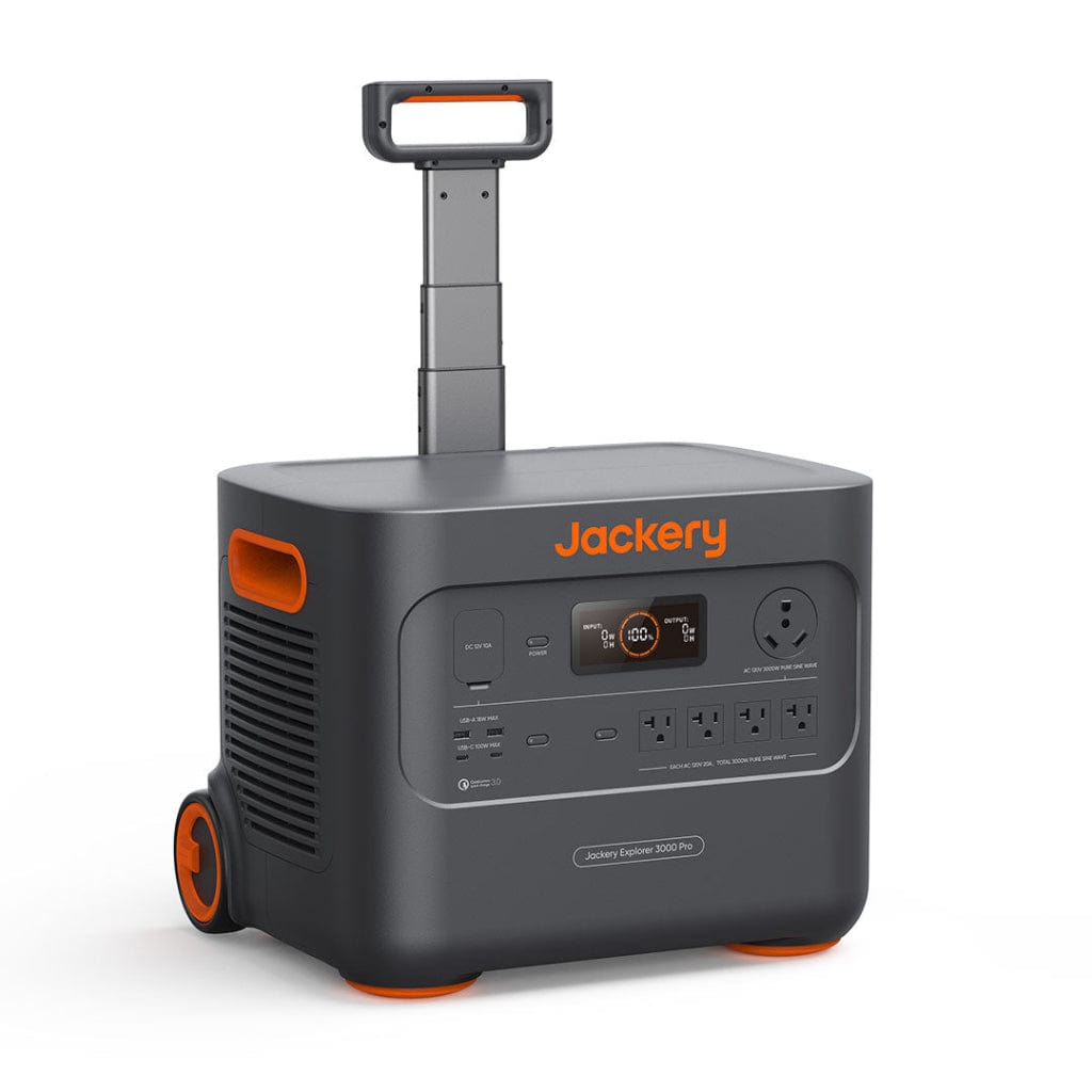 70-3000-USOR01 Jackery Explorer 3000 Pro LiFePO4 Portable Power Station | 3000W | 3024Wh | 2000 Cycles | Solar Generator