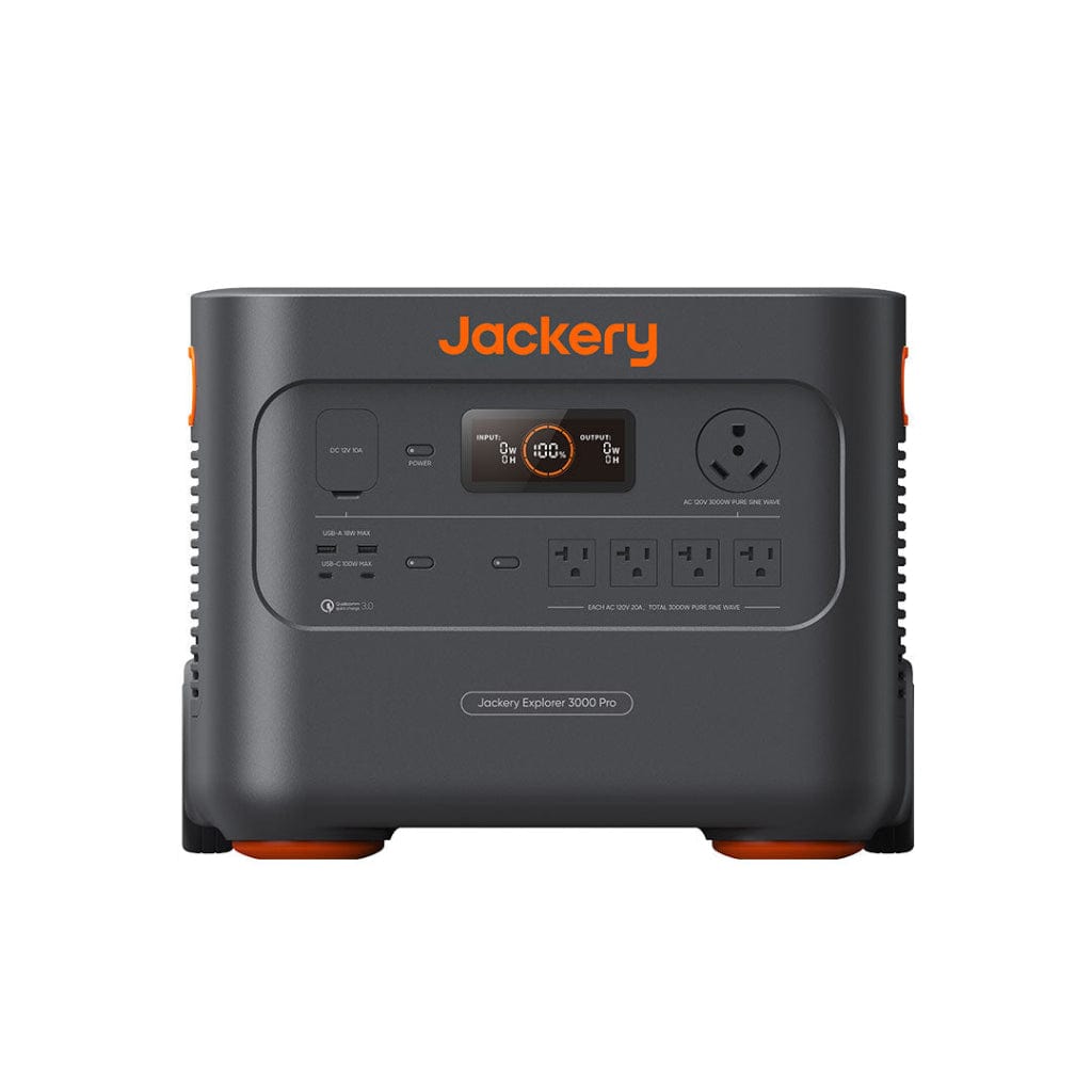 70-3000-USOR01 Jackery Explorer 3000 Pro LiFePO4 Portable Power Station | 3000W | 3024Wh | 2000 Cycles | Solar Generator