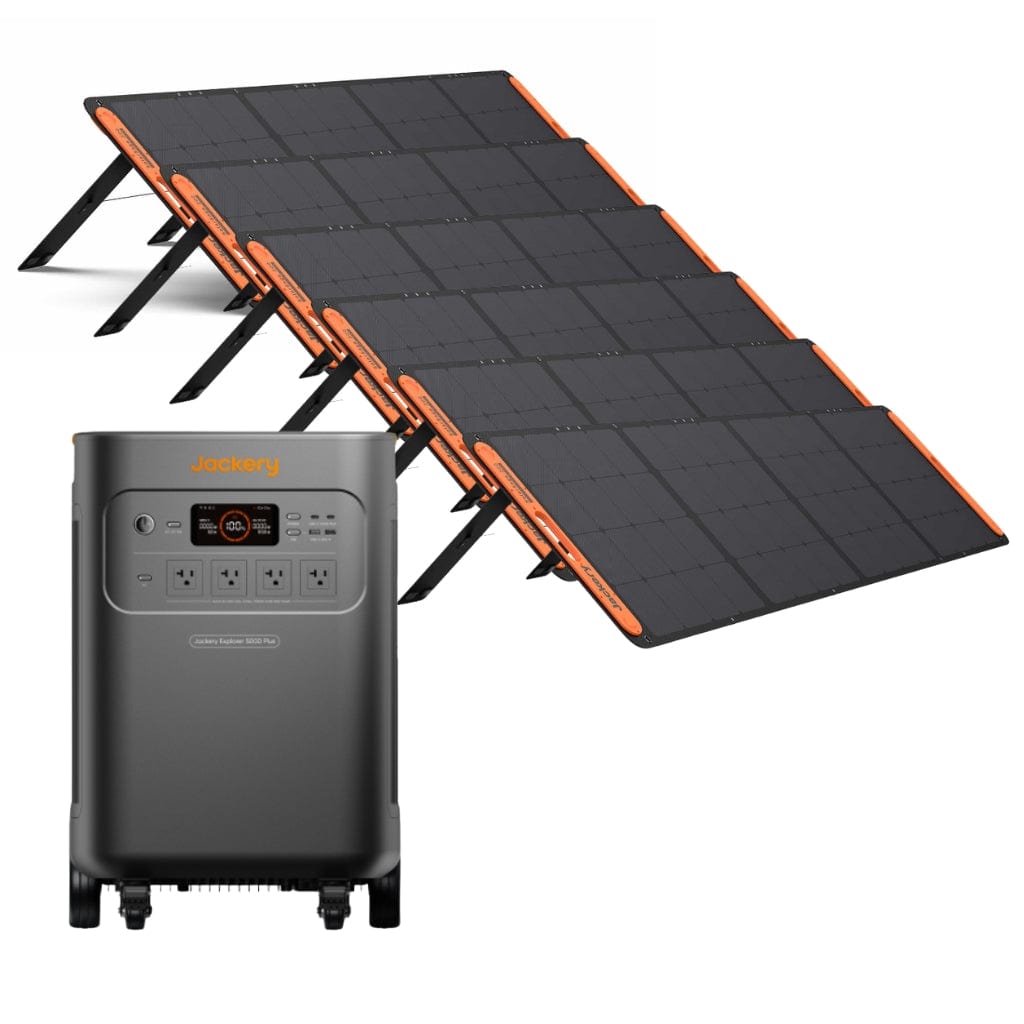 21-0001-000288 Jackery Explorer 5000 Plus LiFePO4 Portable Power Station [Build Your Custom Bundle] | 5kWh-60kWh | 7200W-14400W | 100W-500W Solar Panel | 4000 Cycles