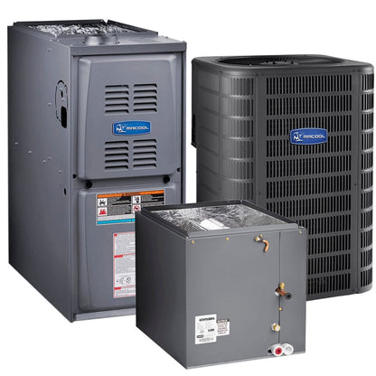 MGM80SE045A3A MRCOOL 80% AFUE 3 Ton 45,000 BTU Upflow/Horizontal 5-Speed Gas Furnace
