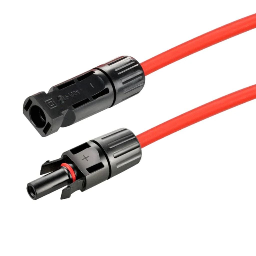 Rich Solar 10 Gauge (10AWG) Solar Panel Extension Cable Wire with Solar Connectors