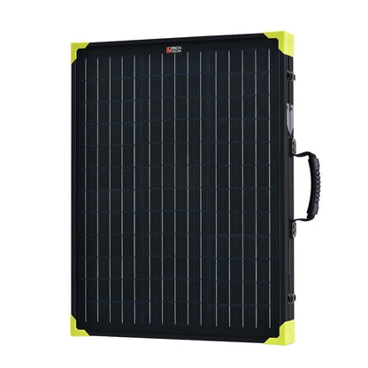 RS-X100B Rich Solar Mega 100 Watt Monocrystalline Solar Panel Briefcase | ETL Certified | Portable & Foldable Solar Panel