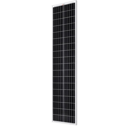 RS-M100SL Rich Solar Mega 100 Watt Slim Monocrystalline Solar Panel | IP65 & IP67 Rated | ETL Certified | Off Grid Solar Panel