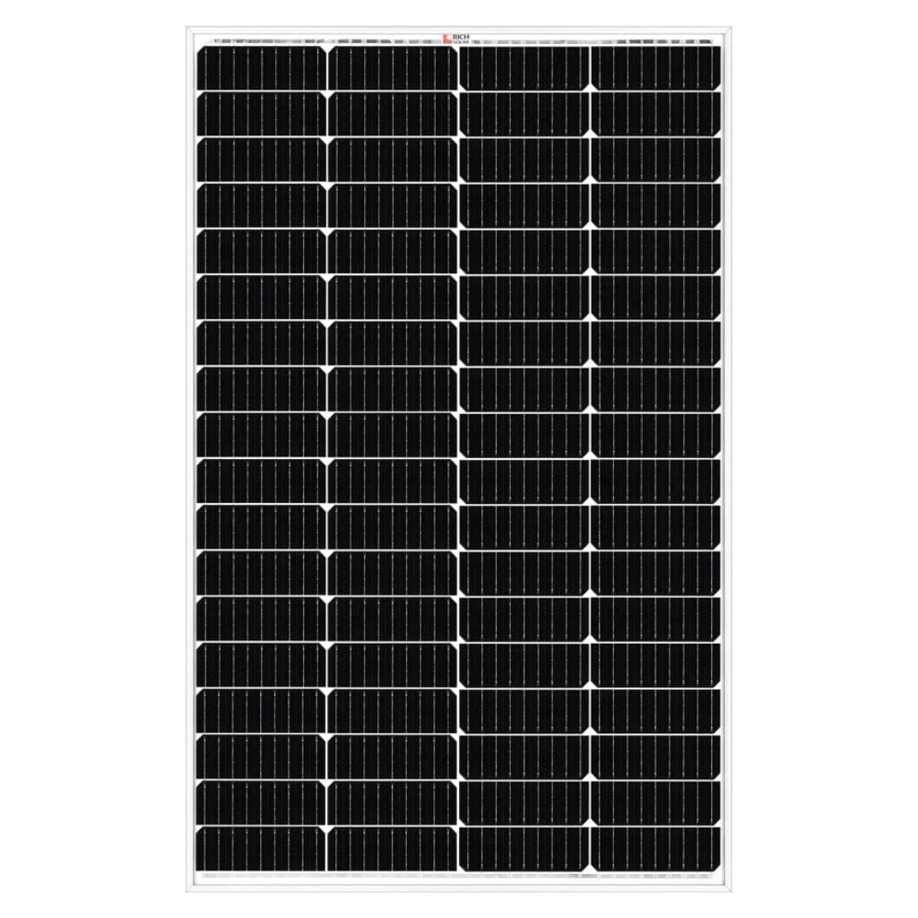 RS-M150 Rich Solar Mega 150 Watt Monocrystalline Solar Panel | IP65 & IP67 Rated | ETL Certified | Off-Grid Solar Panel