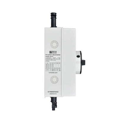 RS-i2 Rich Solar PV DC Quick Disconnect Switch RS-i2 | Waterproof | ROHS Compliant | CE Certified