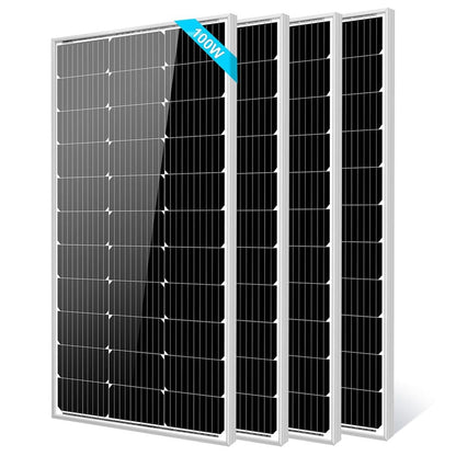 SG-2P100WM-4PCS SunGoldPower 100W Monocrystalline Solar Panel | Off-Grid | IP65 & IP67 Rated