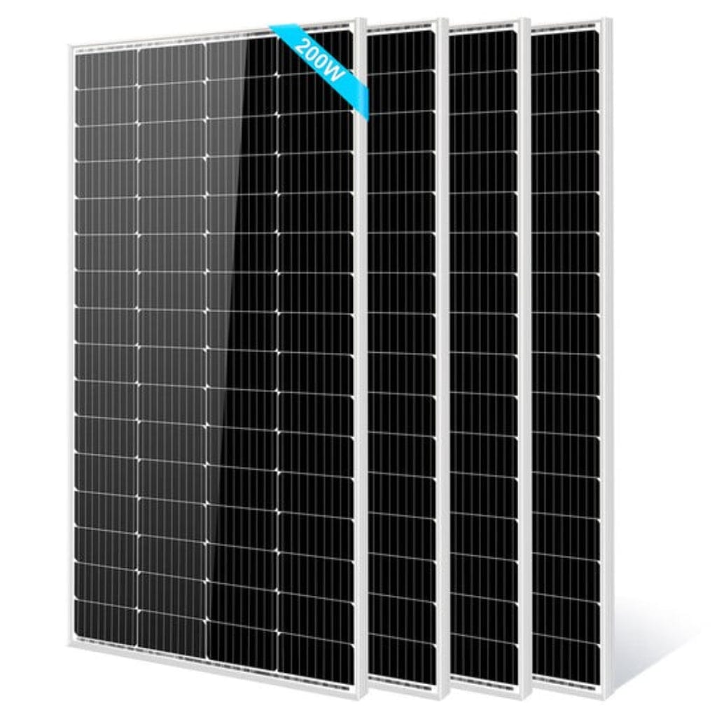 SG-2P200WM-4PCS SunGoldPower 200W Monocrystalline Solar Panel | Durable | IP65 & IP67 Rated