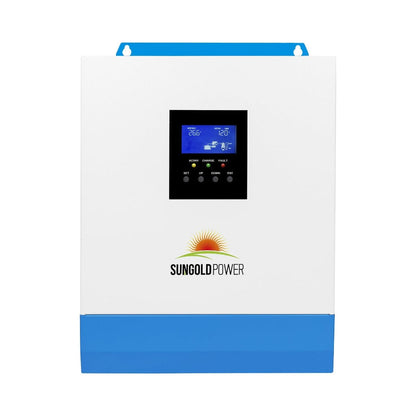 SPH302480A SunGoldPower 3000W 24V Solar Charger Inverter | Pure Sine Wave | CE & EN61000, C2 Certified | Home Backup Inverter