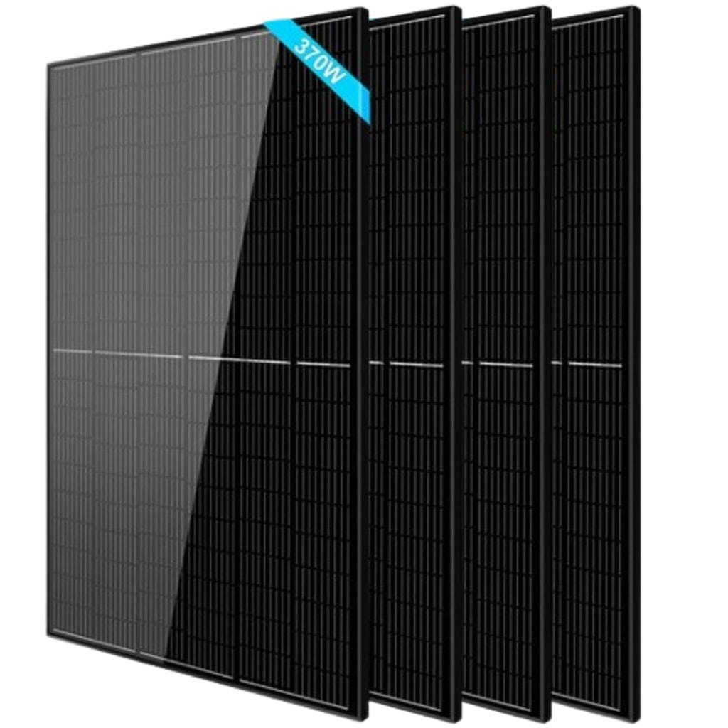 SunGoldPower 370W Mono Black PERC Solar Panel | Durable | IP68 Rated