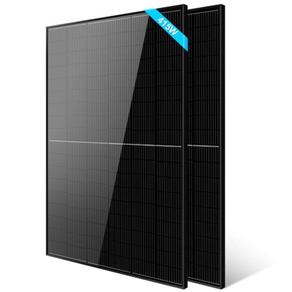 SG-415WM SunGoldPower 415W Mono Black PERC Solar Panel | Full Pallet | 32 Panels | IP68 Rated