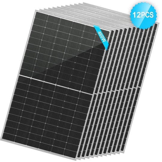 SG-460WBG-12PCS SunGoldPower 460W Bifacial PERC Solar Panel | Off-Grid | CE Approved | IP68 Rated